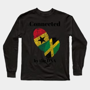 Ghana Jamaica DNA Connection Long Sleeve T-Shirt